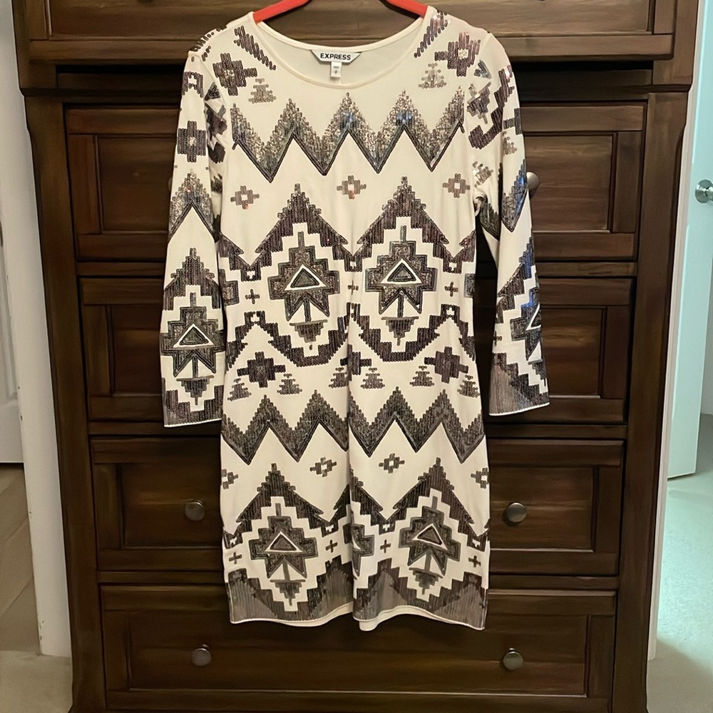 Express Sequin Dress